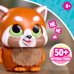 Just Play FurReal Handfuls Shy is compact, pocket-ready for on-the-go snuggles.
