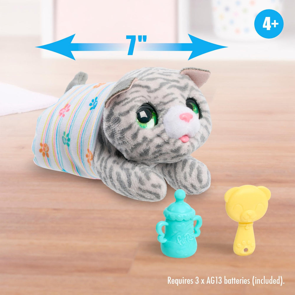 Just Play FurReal Newborns Kitty brush for brushing and grooming fun