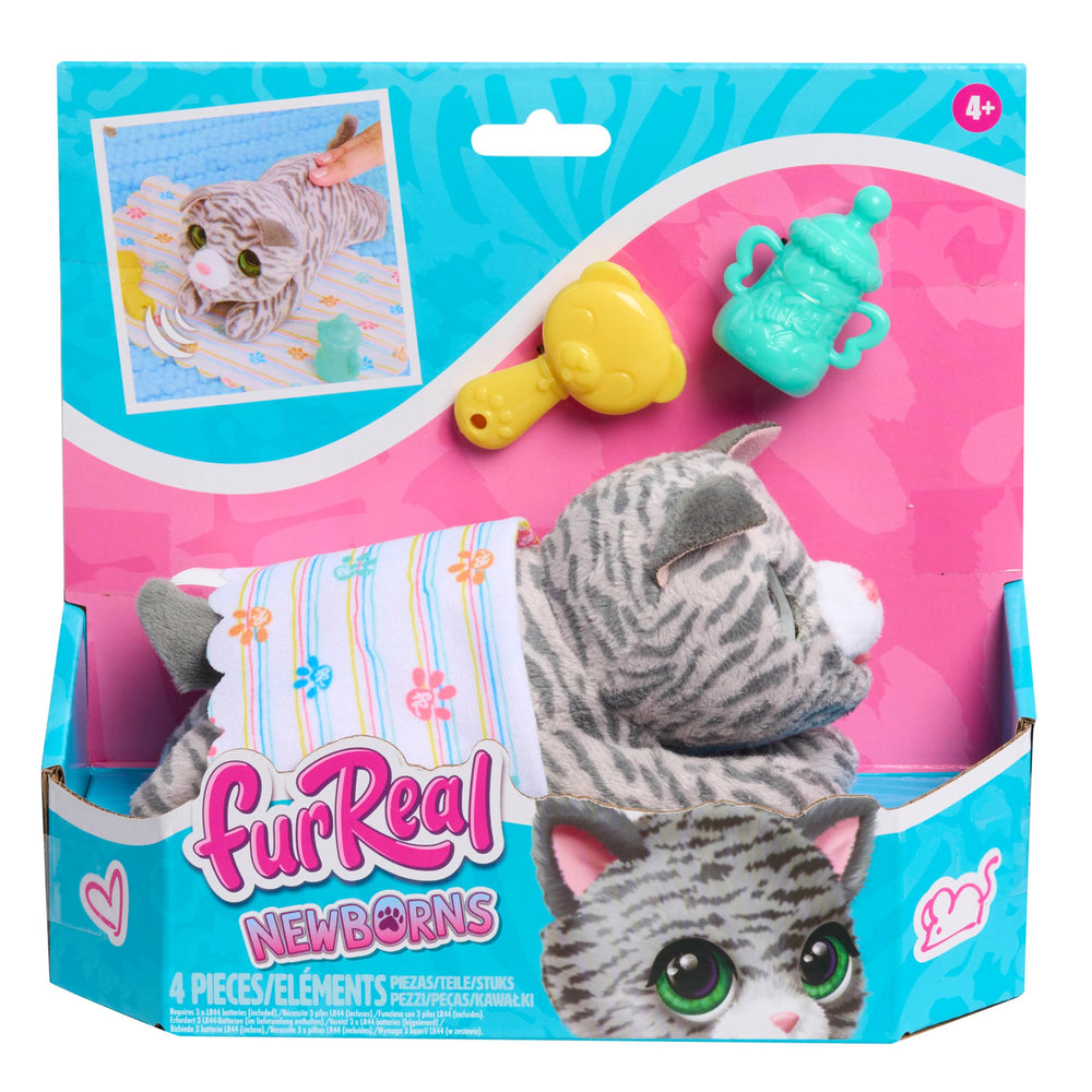 Just Play FurReal Newborns Kitty sounds and movements enhance interactive play