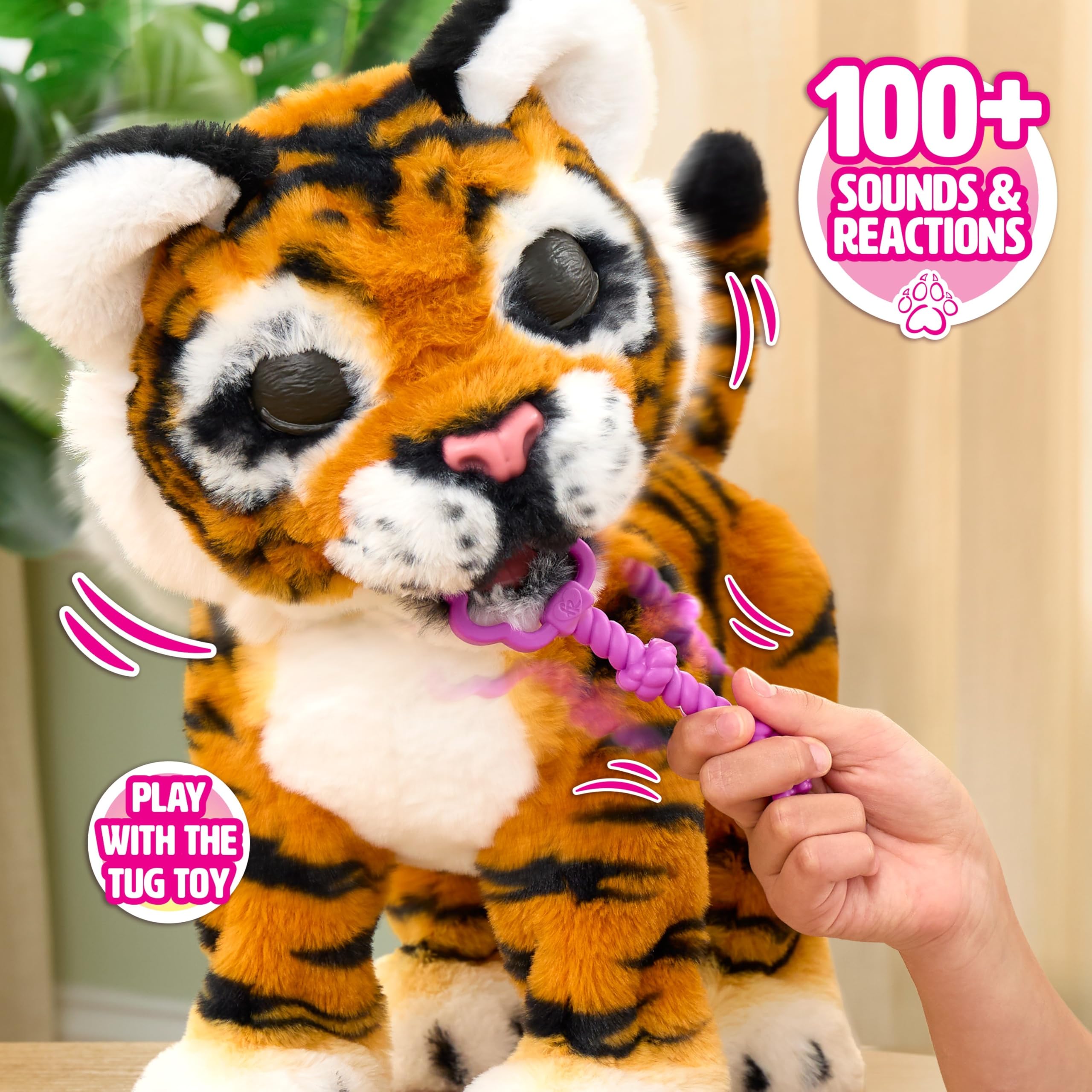 Just Play Gabby plush texture close-up showing soft fur for comforting hugs