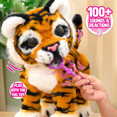 Just Play Gabby plush texture close-up showing soft fur for comforting hugs