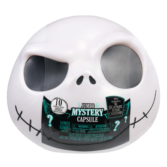 Just Play Nightmare Before Christmas jumbo capsule packaging for display-ready storage