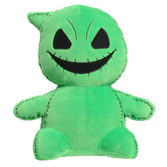 Just Play Oogie Boogie 12in weighted plush for cozy snuggles.
