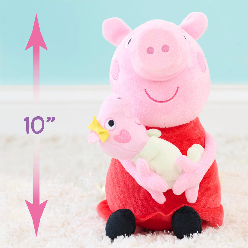 Just Play Peppa Pig Big Sis Plush invites creative play scenarios every day