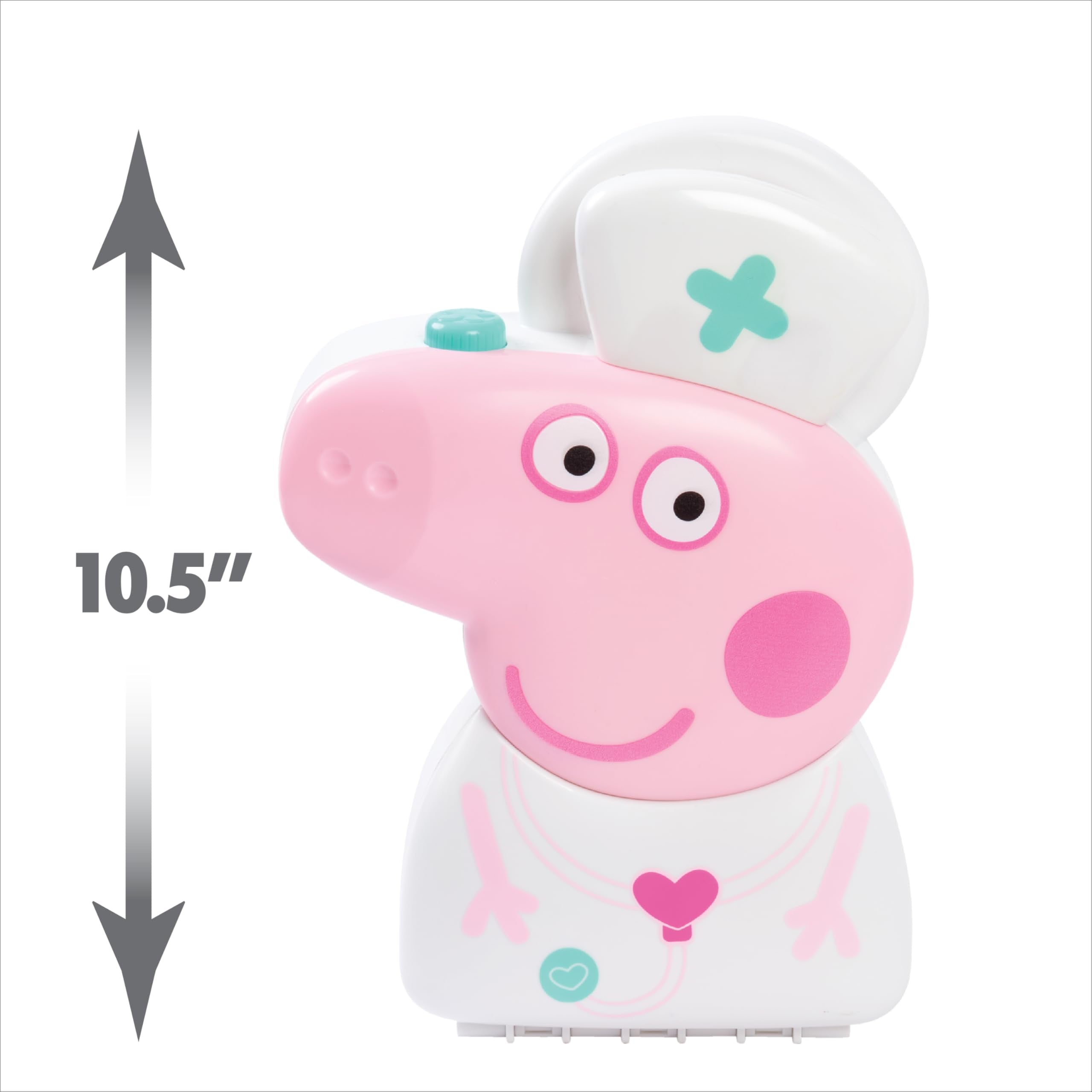 Just Play Peppa Pig thermometer image illustrating temperature readings in play scenarios.