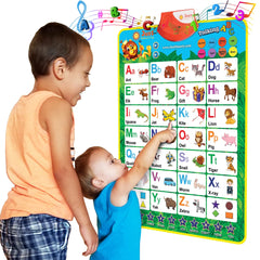 Just Smarty alphabet wall chart front view for early learning and color recognition