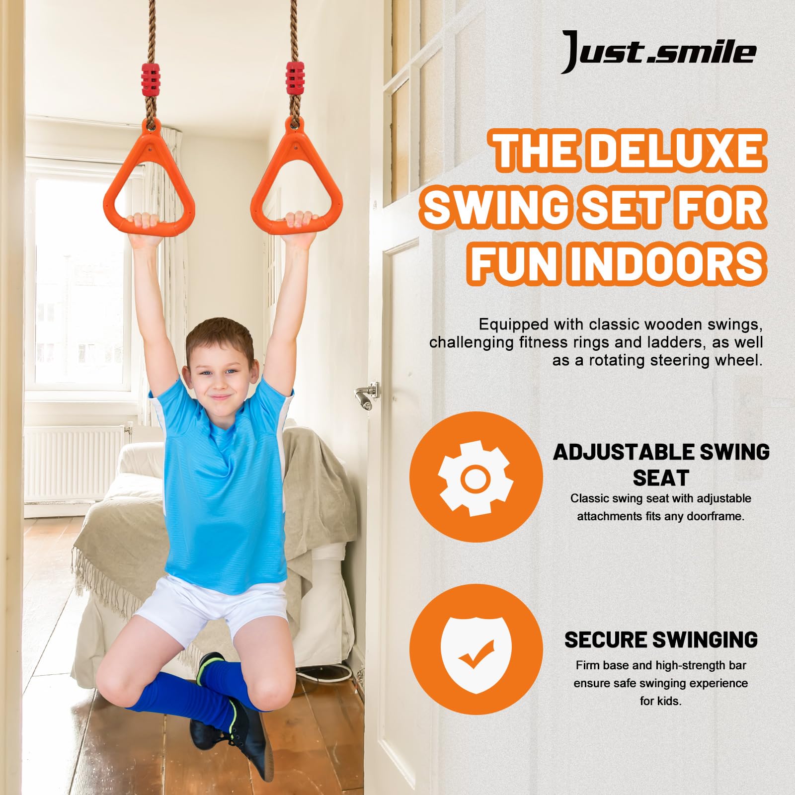 Just.smile rotating disc adds playful rotation for core coordination