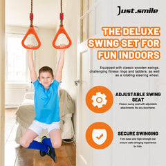 Just.smile rotating disc adds playful rotation for core coordination
