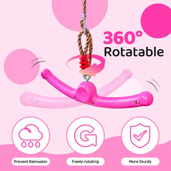 Just.smile Ninja-Twister installation setup with hooks ready for swings