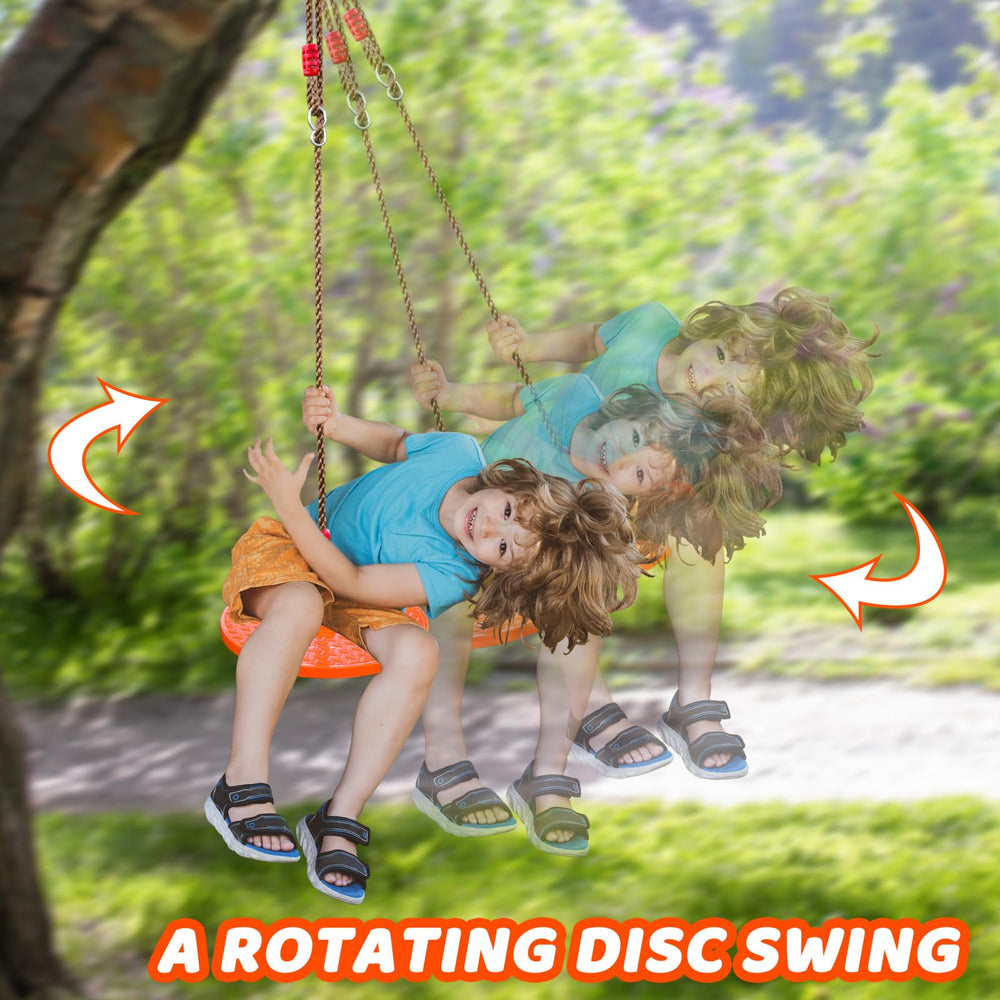 Just.smile sturdy swing with 330 lbs capacity for growing kids.