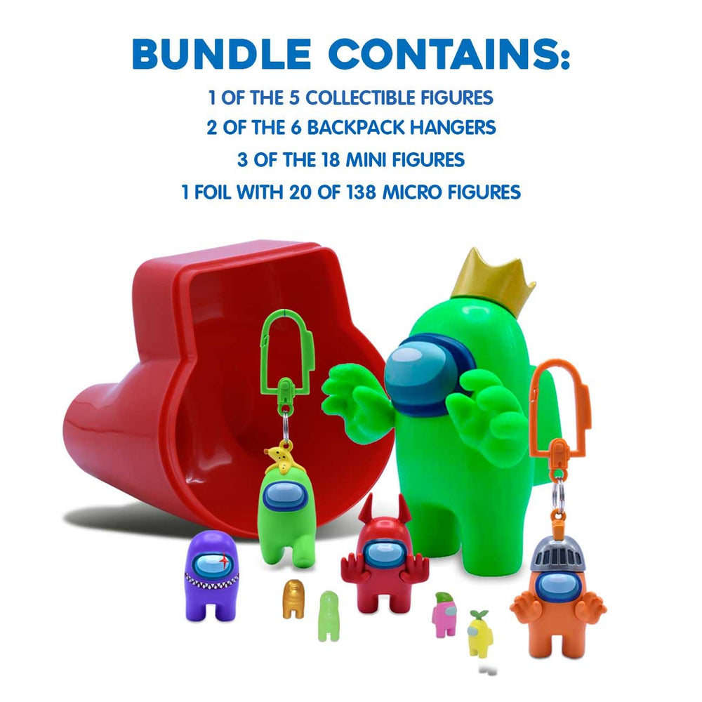 Just Toys LLC Among Us 20 micro-figures for collect-and-display play