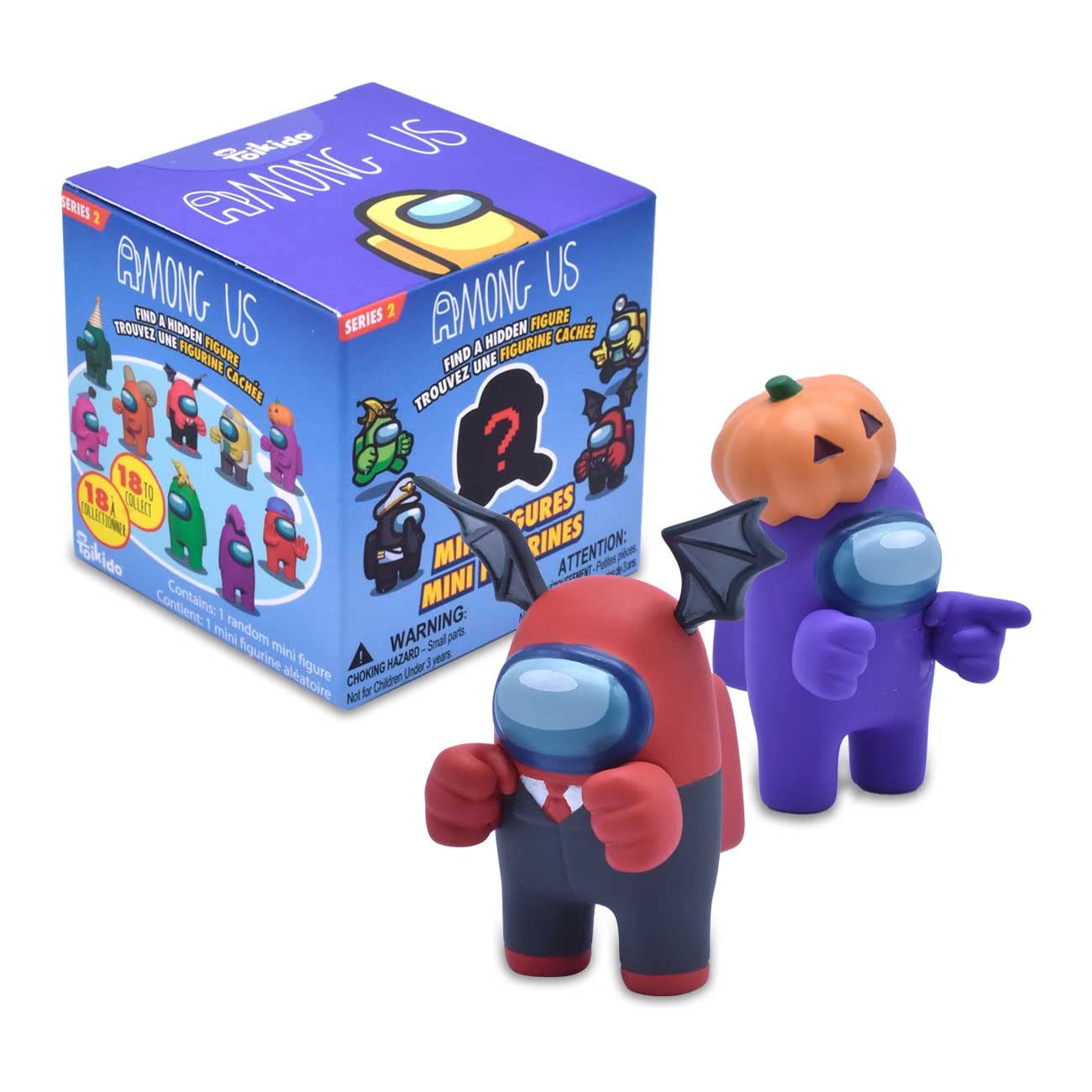 Just Toys LLC Among Us collection variety for display shelves and gift bundles