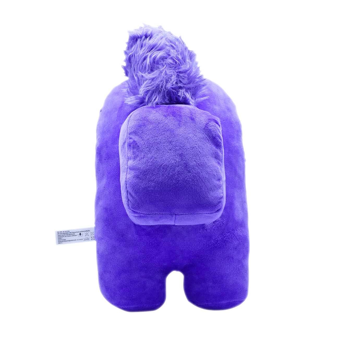 Just Toys LLC Among Us Mega Plush on a display stand, ideal for collectors
