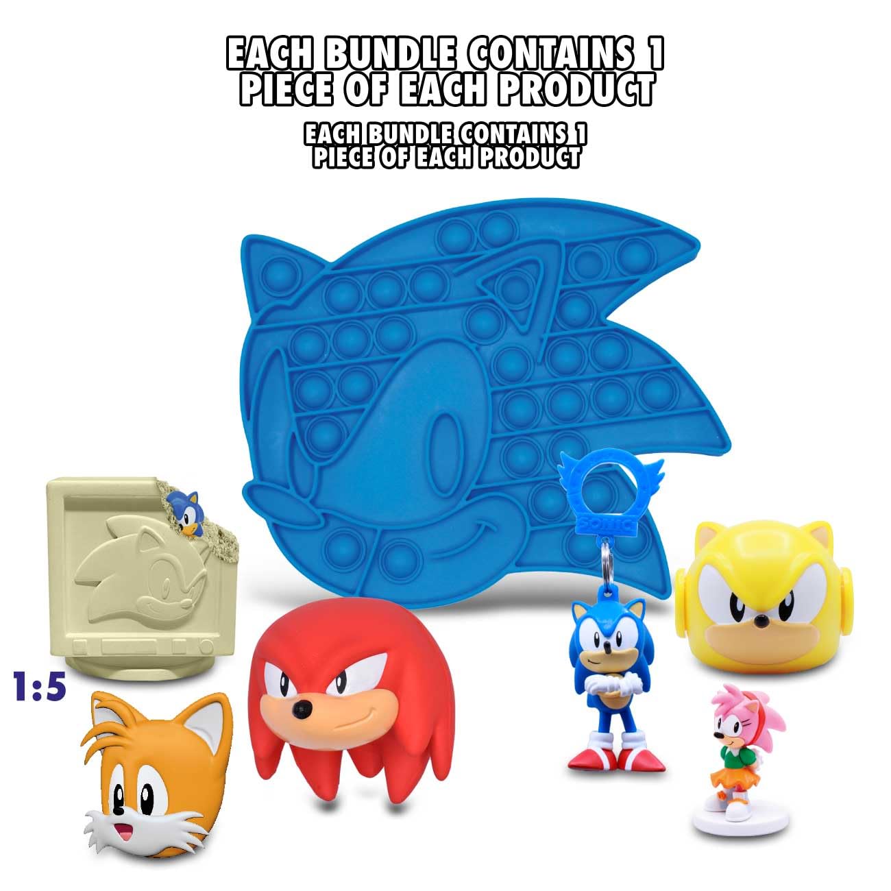 Just Toys Backpack Hanger Sonic for easy on-the-go display