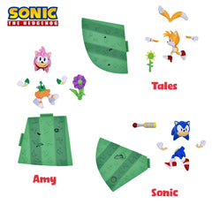 Just Toys LLC Sonic Craftables Series 4 amy-rose figure for nostalgic collection