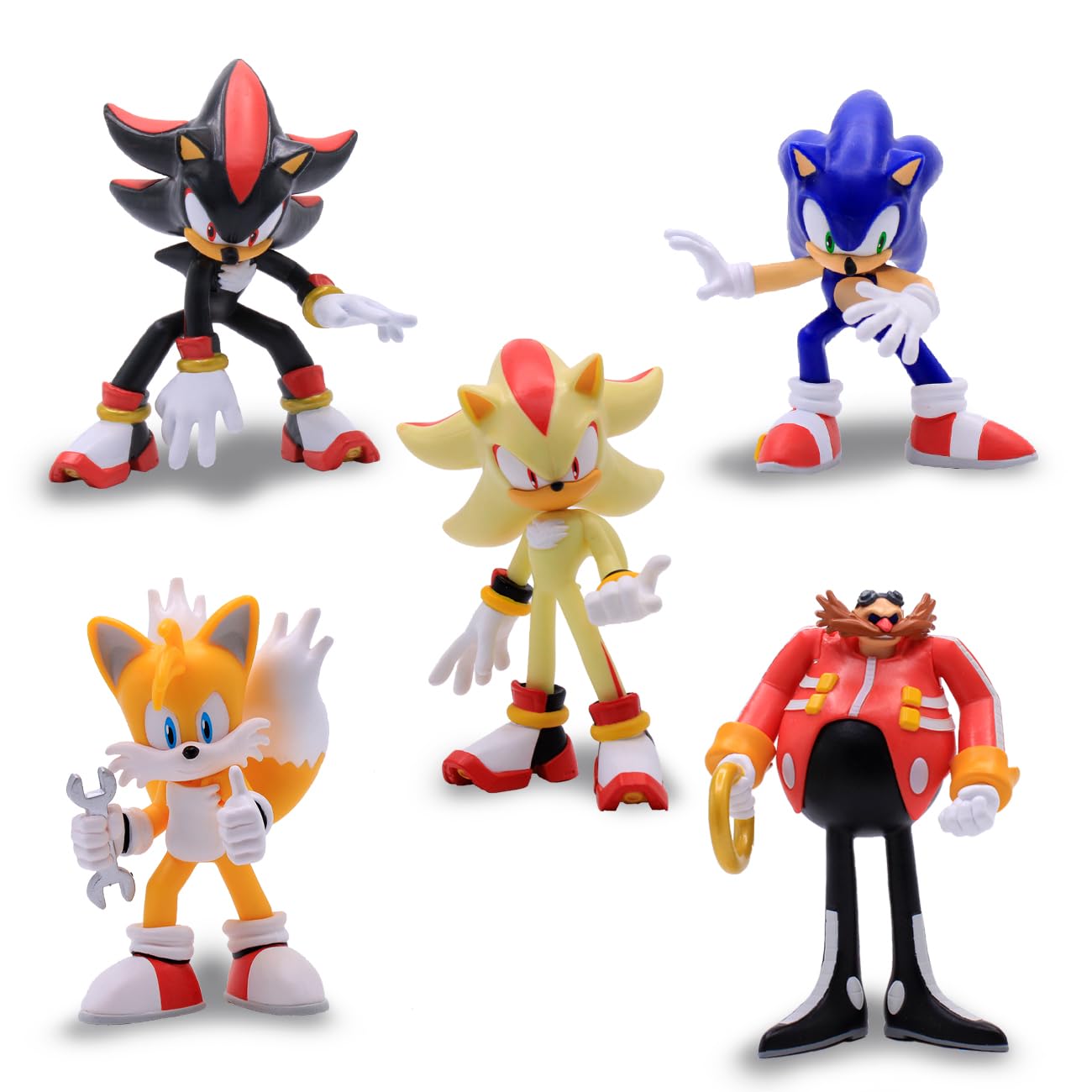 Just Toys LLC Sonic Series 3 figure in dynamic pose ready for play.