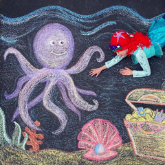 JustRed gift-ready chalk set perfect for birthdays and holidays.