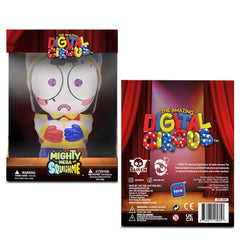 Just Toys Mighty Mega Squishme packaged display-ready on shelf.