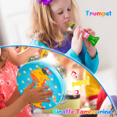 JUSTWOOD sleigh bells add cheerful jingling to mini concerts, encouraging focus and social play.