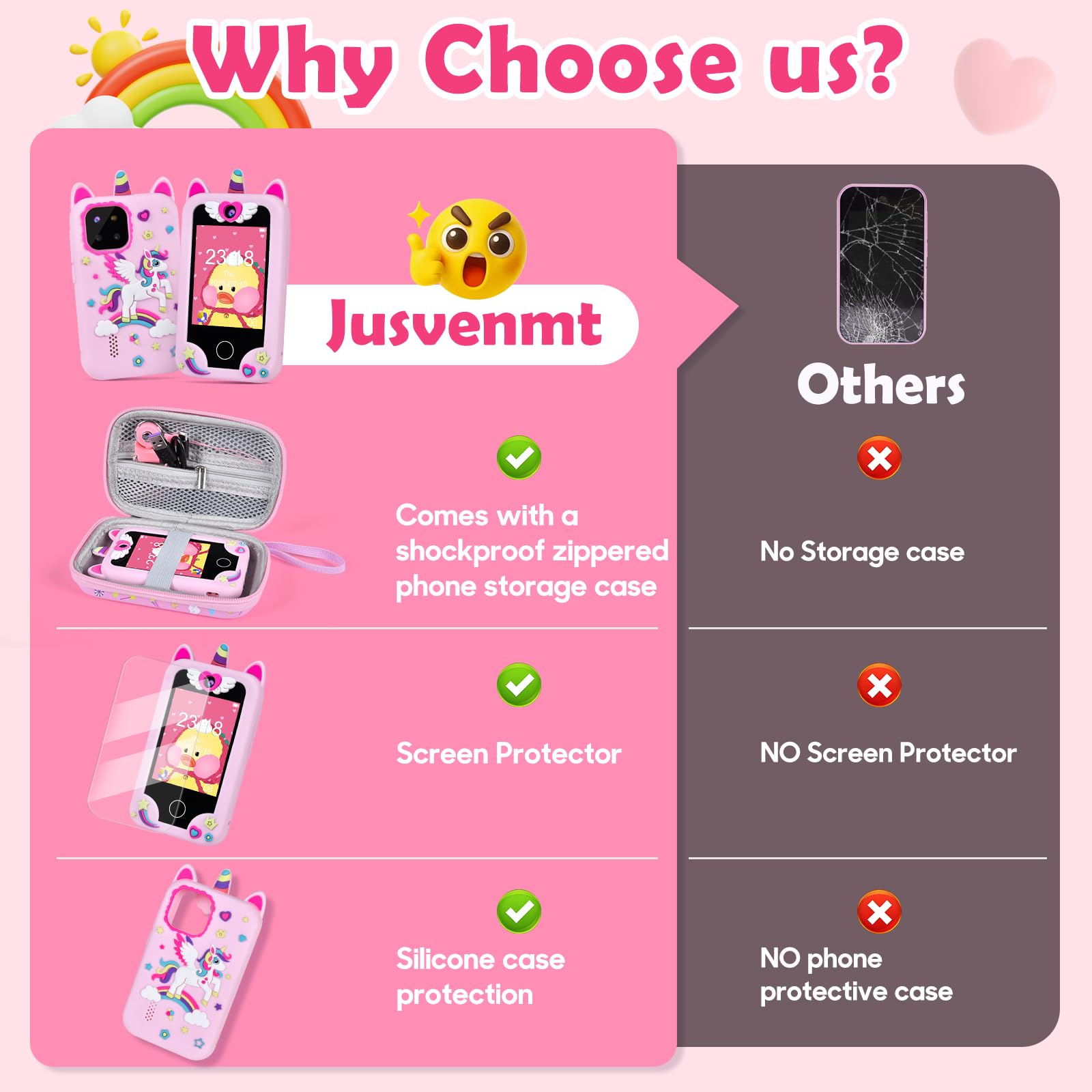 Jusvenmt safe materials and offline design support risk free play