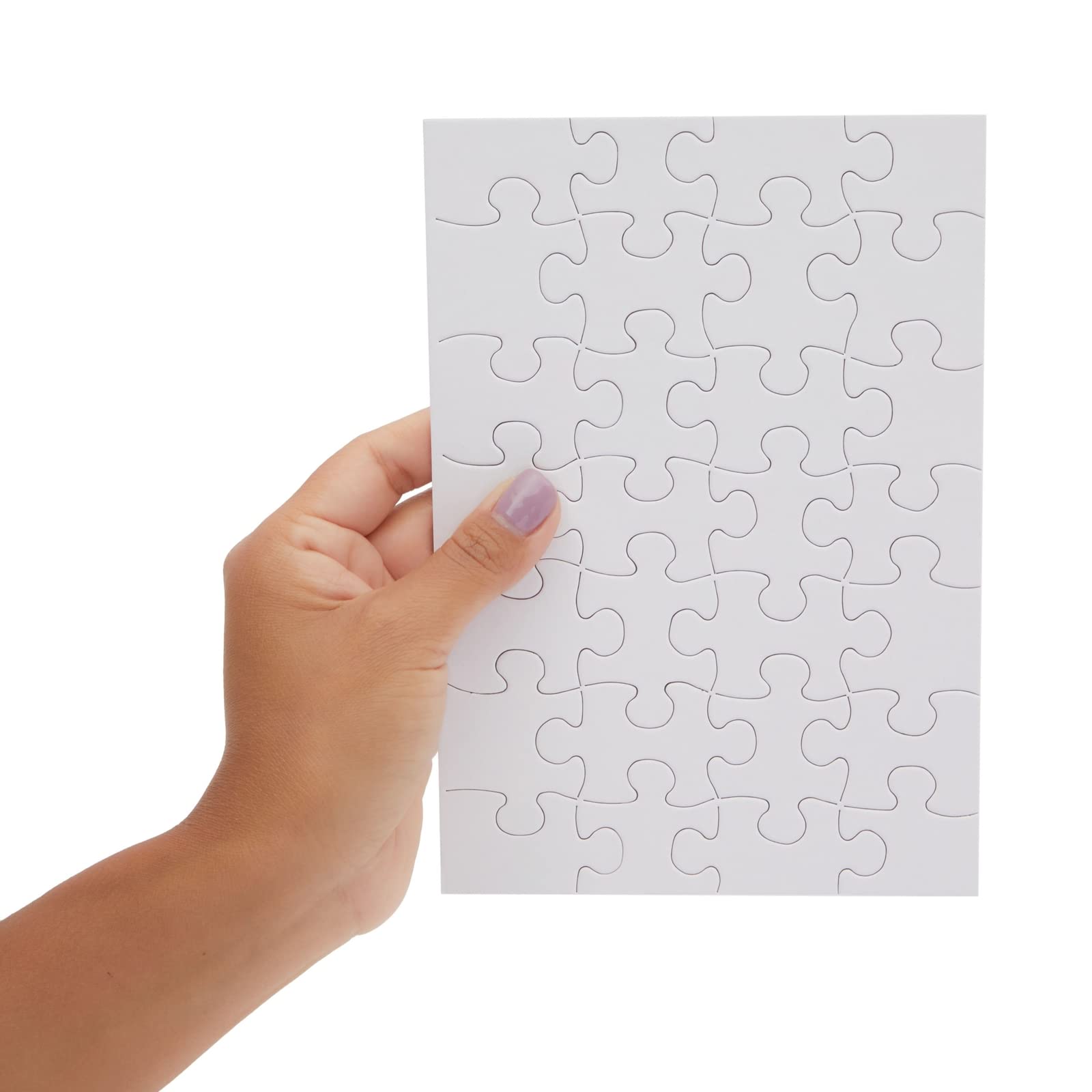 Juvale custom puzzle canvas ideal for personalized art projects