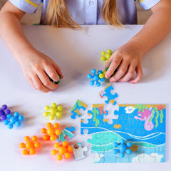 Juvale group activity puzzles encourage teamwork in classrooms