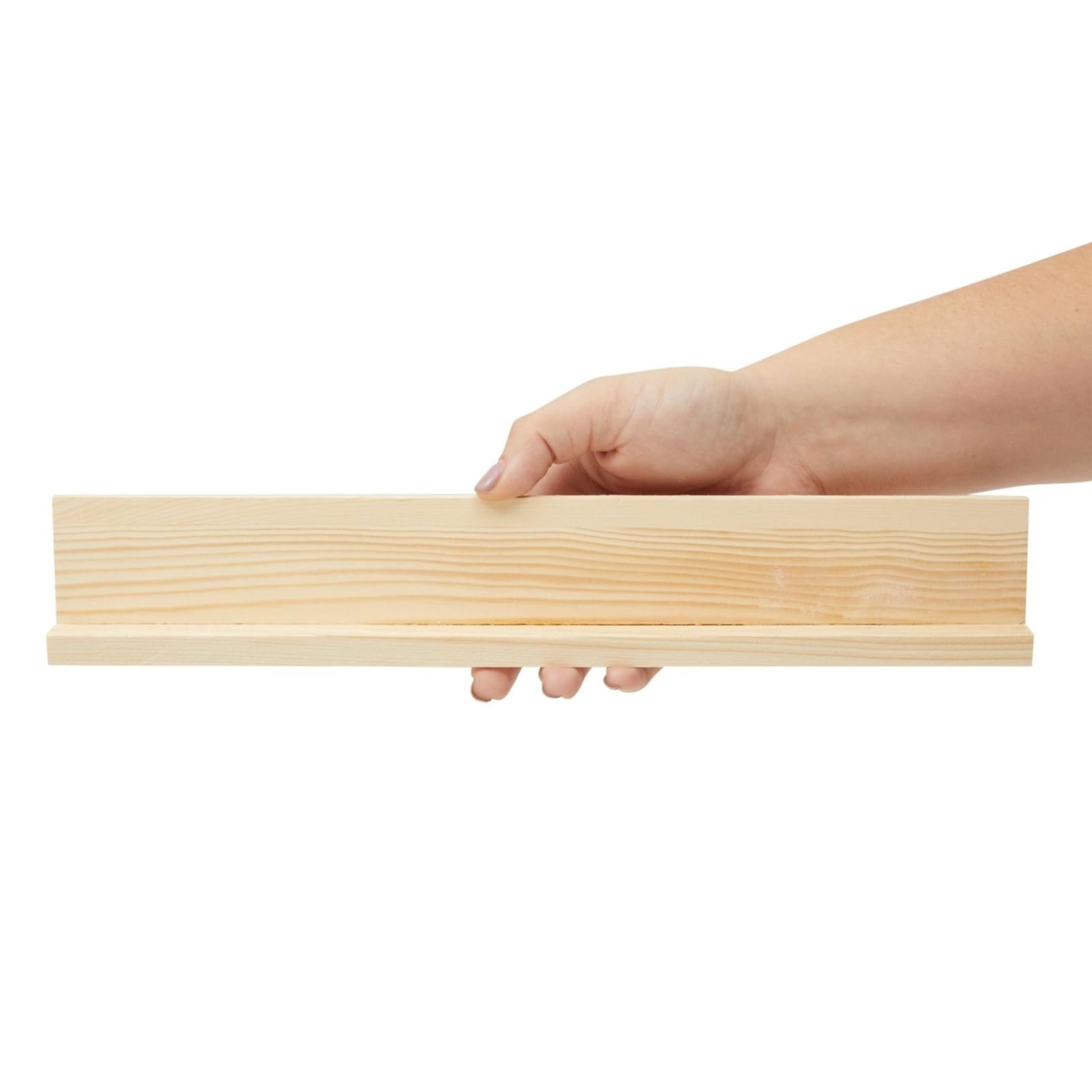 Juvale Dominoes Holders showcase wood texture inviting DIY customization.