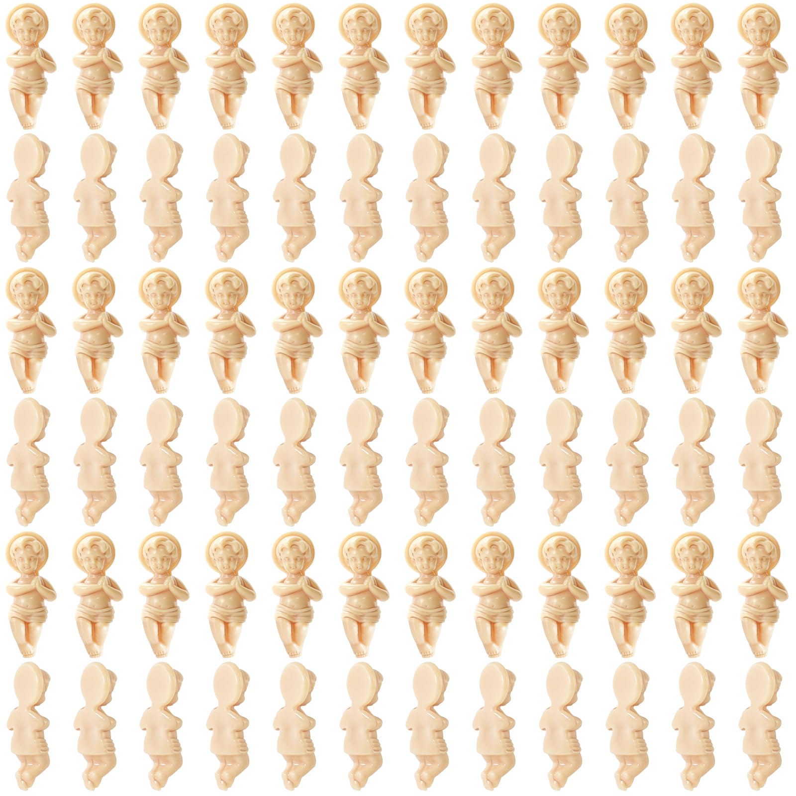JUXINGDAZYF 72-pack baby Jesus figures set for celebrations