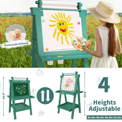 JUZBOT easel height settings adapting as child grows