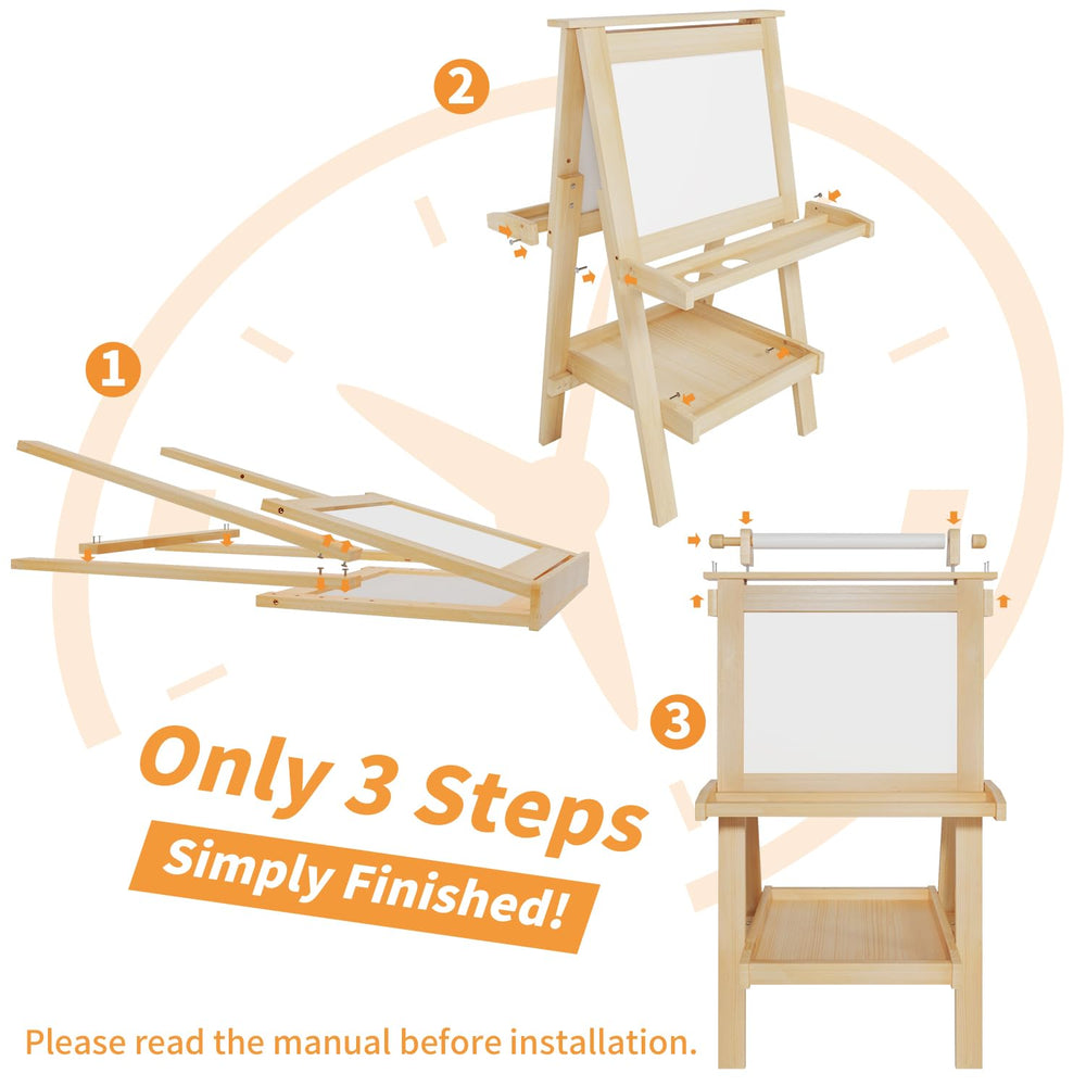 JUZBOT paper roll setup for unlimited artwork at home.