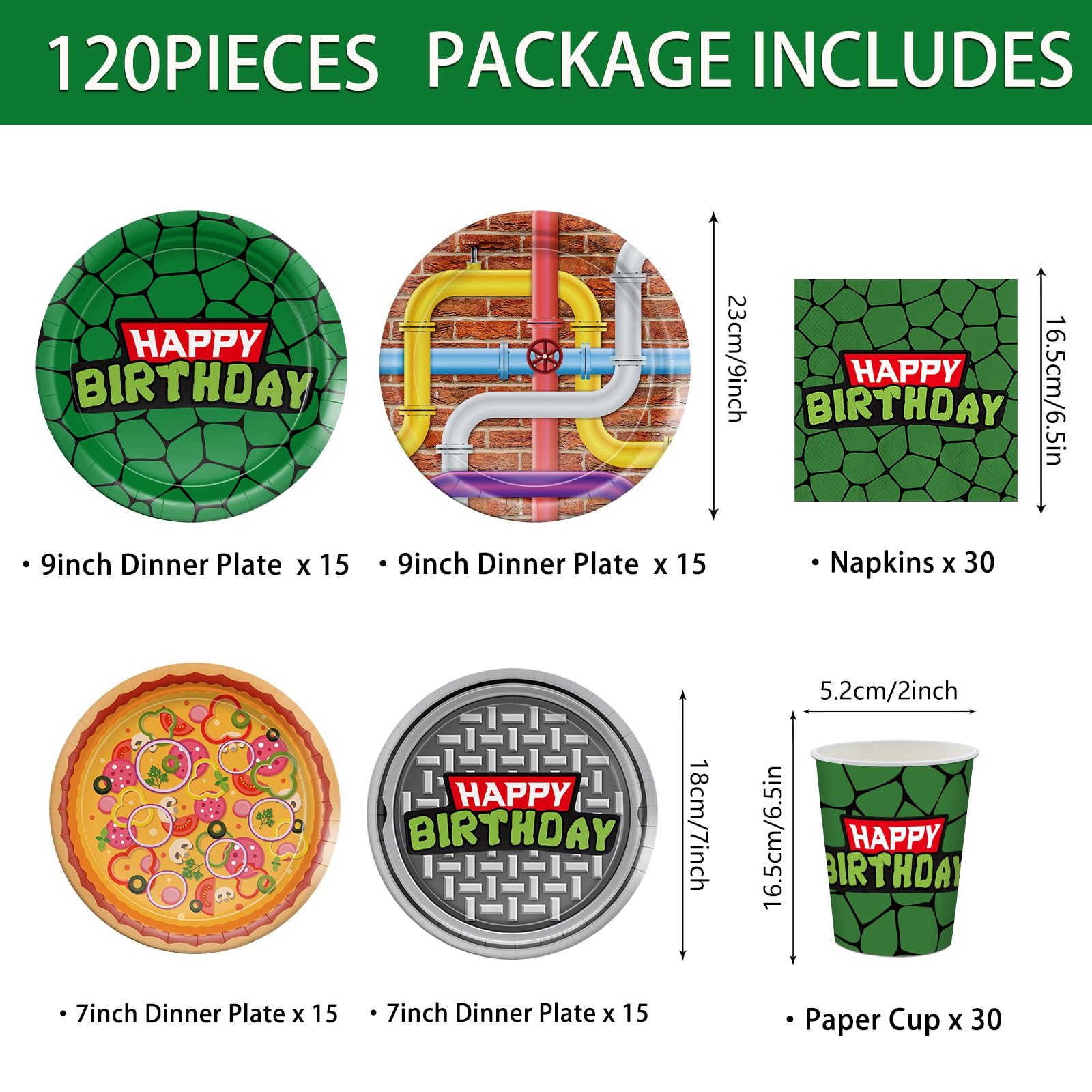 JVORFDG turtle dessert plates with two designs for quick serving.