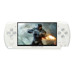 JXD handheld console with 4.3-inch display for portable retro gaming.