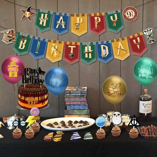 JYCMMFC wizard balloons set adds magical color and festive energy to any room.