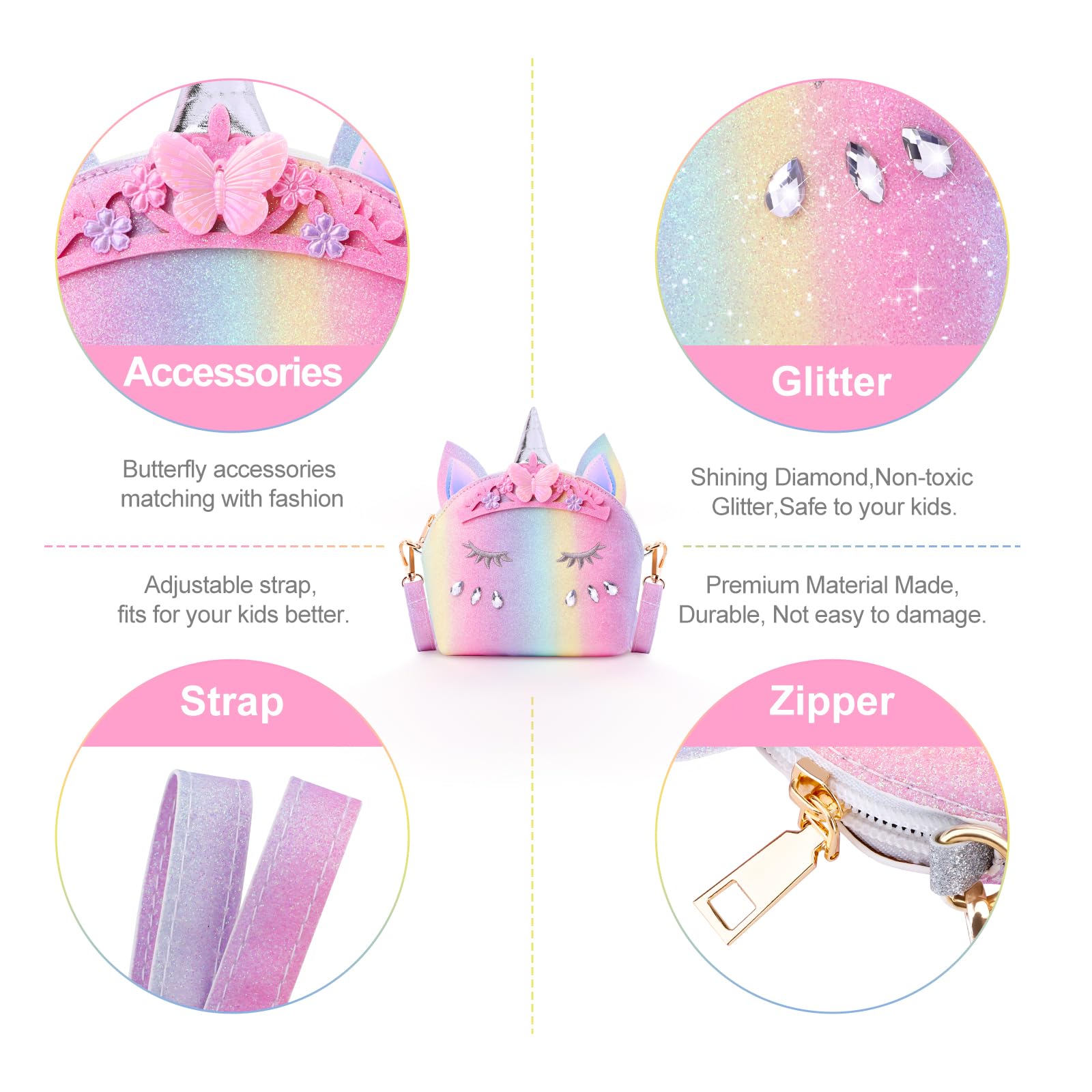 JYPS bow-knot hair clip keeps hairstyles in pretend play