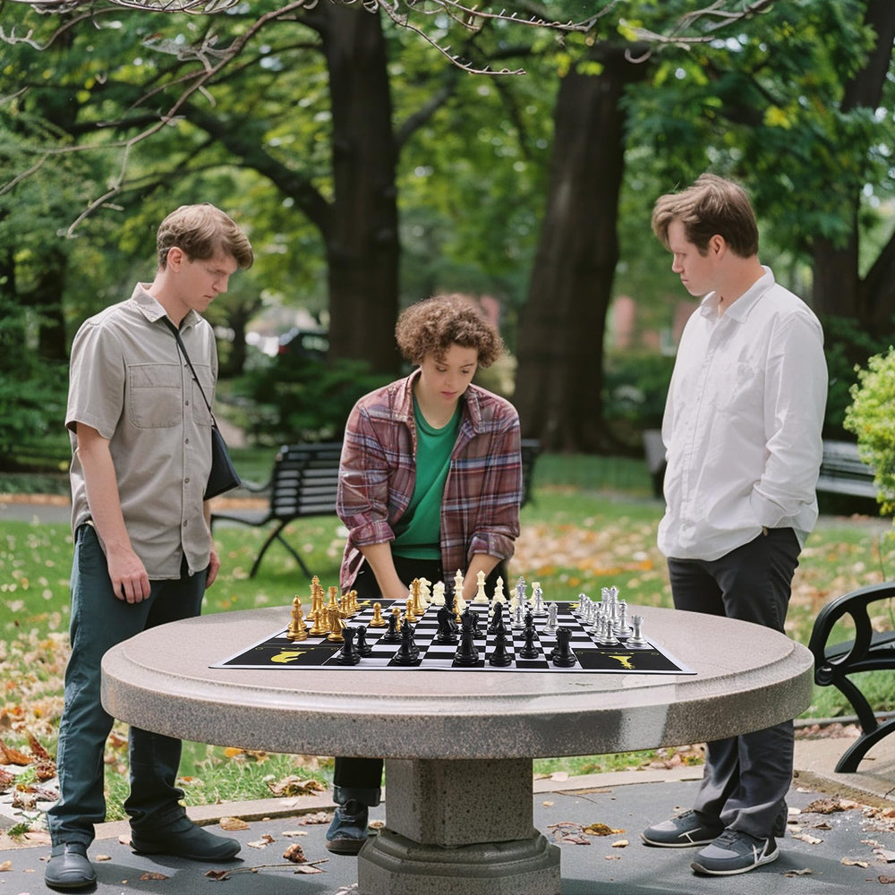 Jyquorp bright, high-contrast printing enhances board visibility during play.