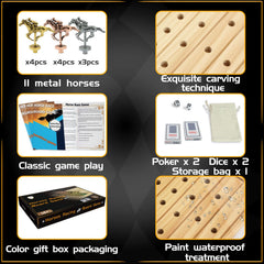 Jyquorp Horse Race card boxes hold decks securely