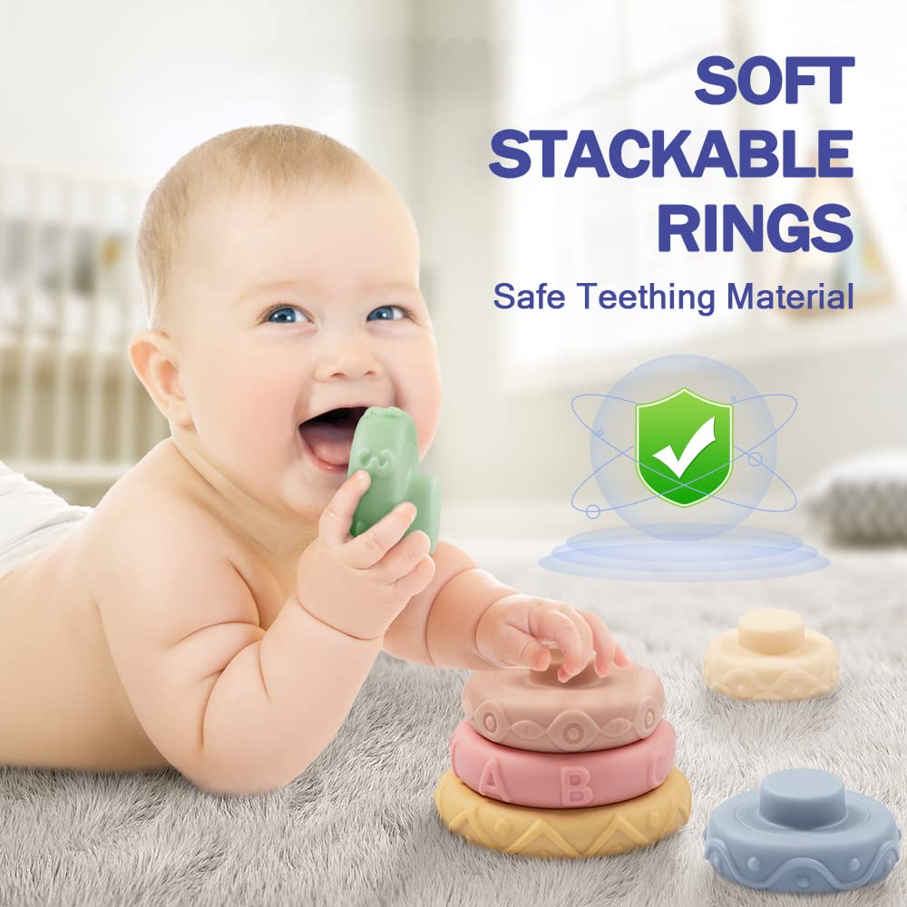 Jyusmile storage bag keeps blocks and rings organized for travel