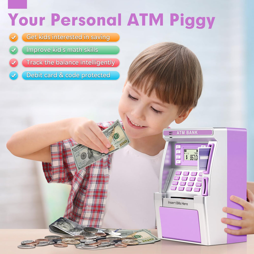 Jyusmile banknote scroll deposits bills with automatic rolling