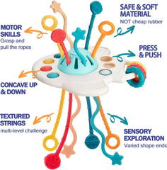 Jyusmile BPA-free safe materials ensure peaceful exploration for little hands.