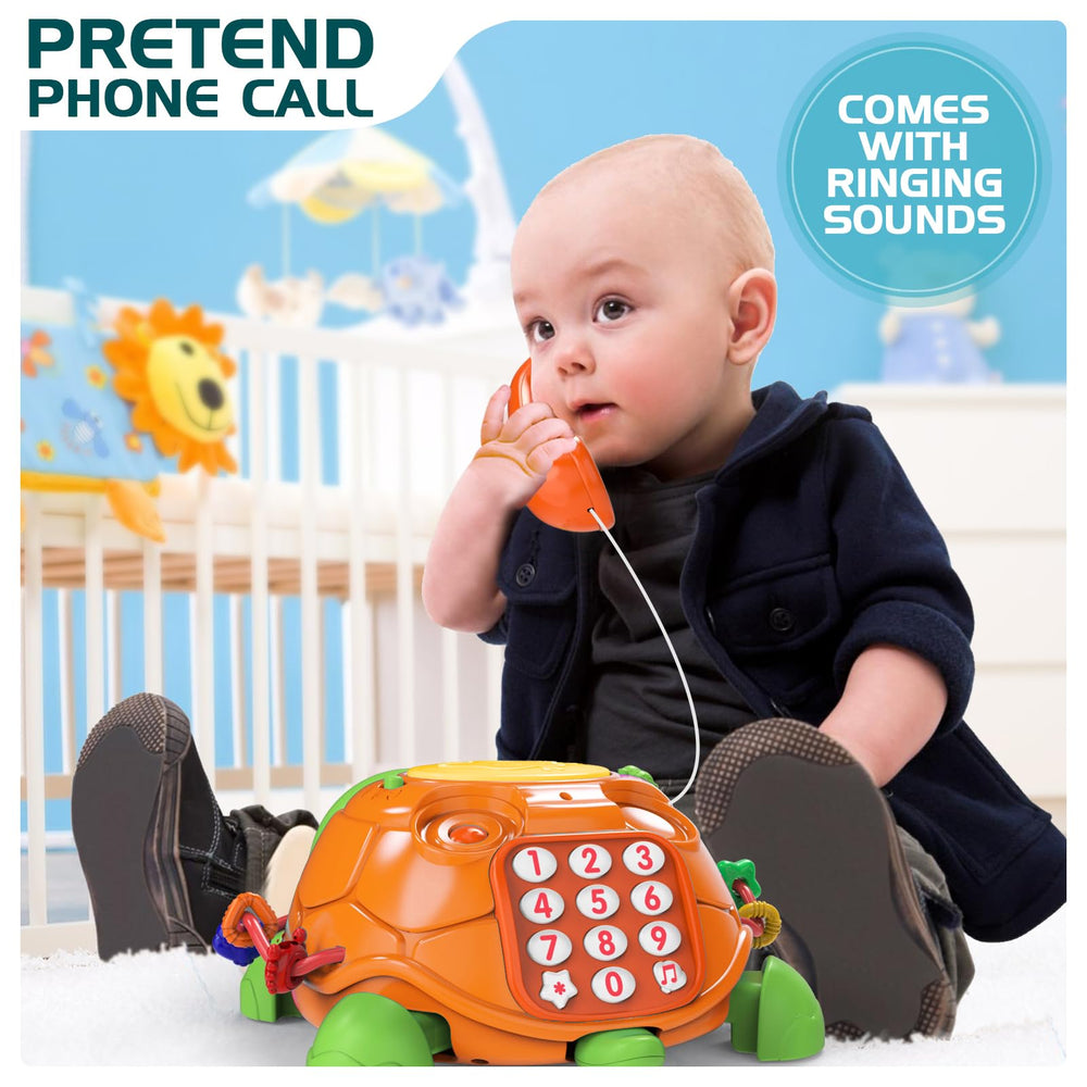 Jyusmile turtle uses safe ABS materials with BPA-free design for gentle play.