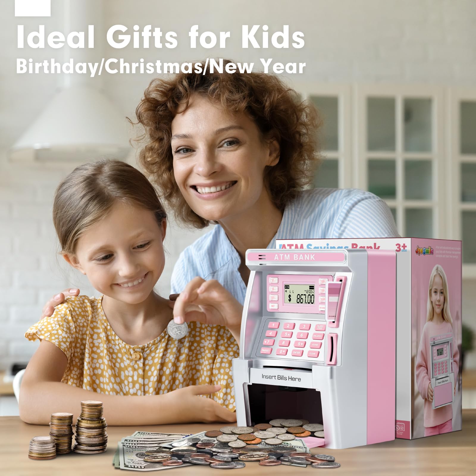 Jyusmile goal setting dial helps kids visualize progress toward savings targets