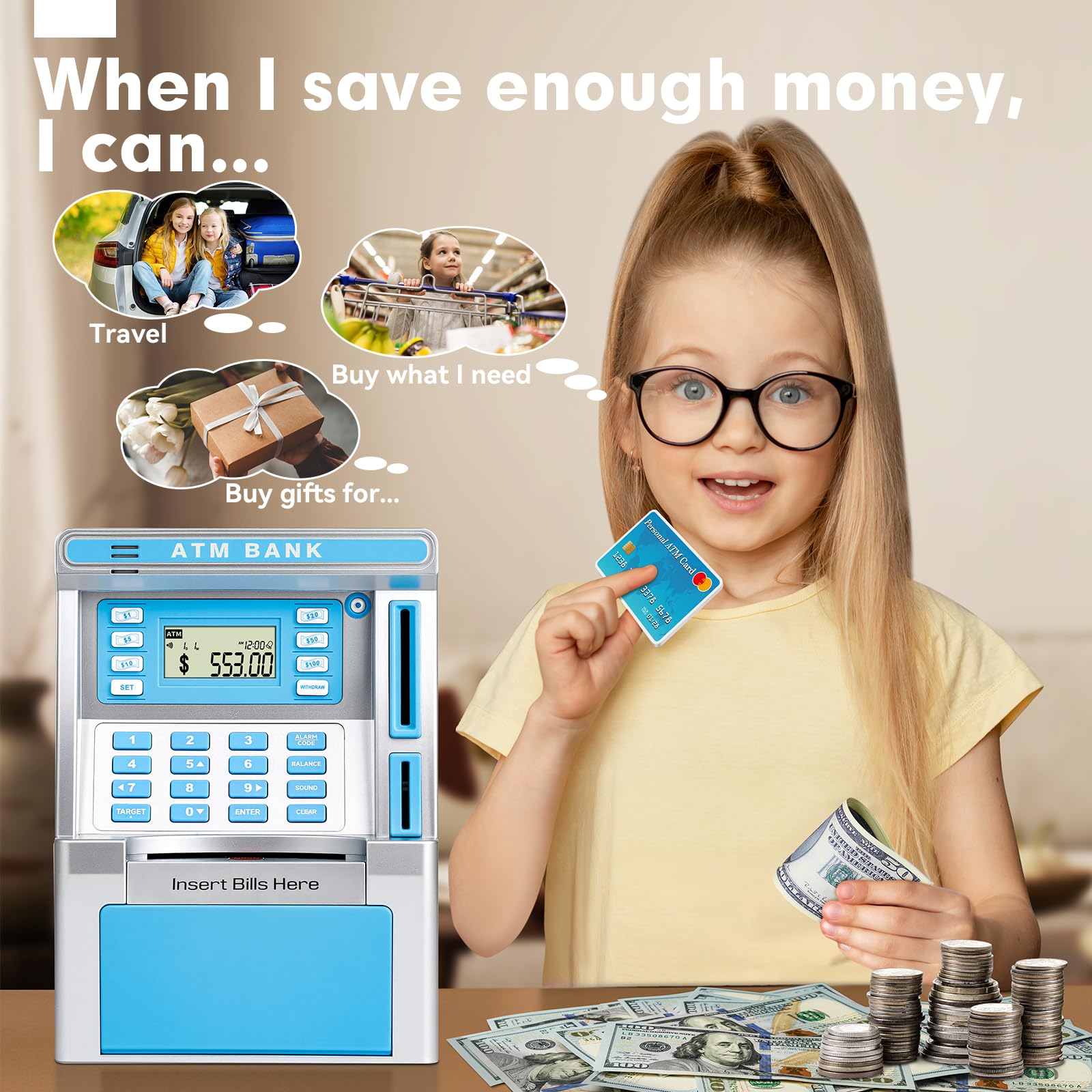 Jyusmile real money deposits teach practical handling of coins and notes.