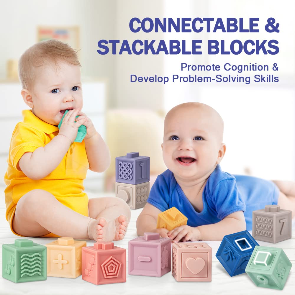 Jyusmile sensory squeaky balls offer engaging sound and tactile play