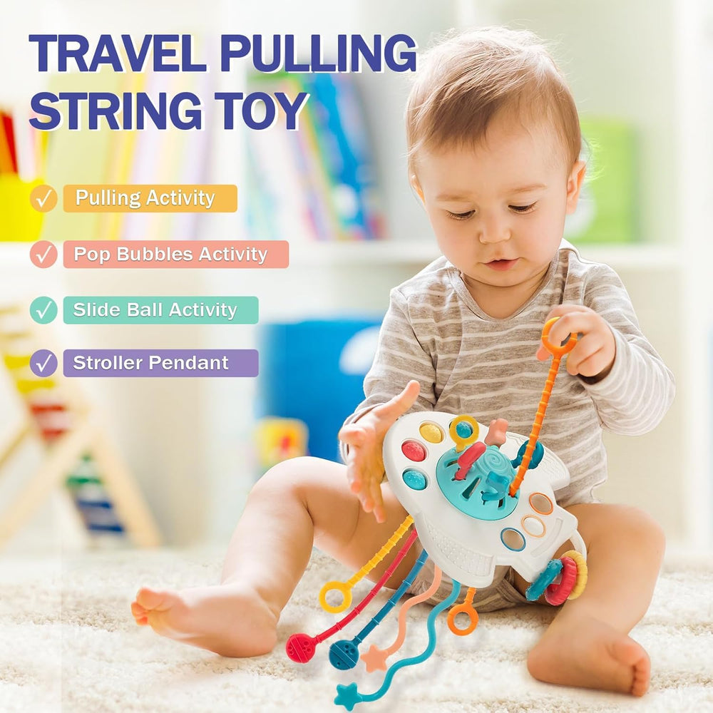 Jyusmile textured sensory balls stimulate touch and grasp during playtime.