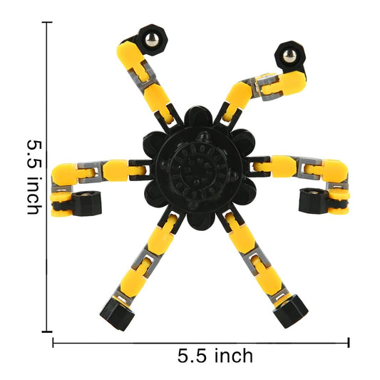 JYXT mechanical spiral twister fidget toy designed to engage fingers and boost focus.