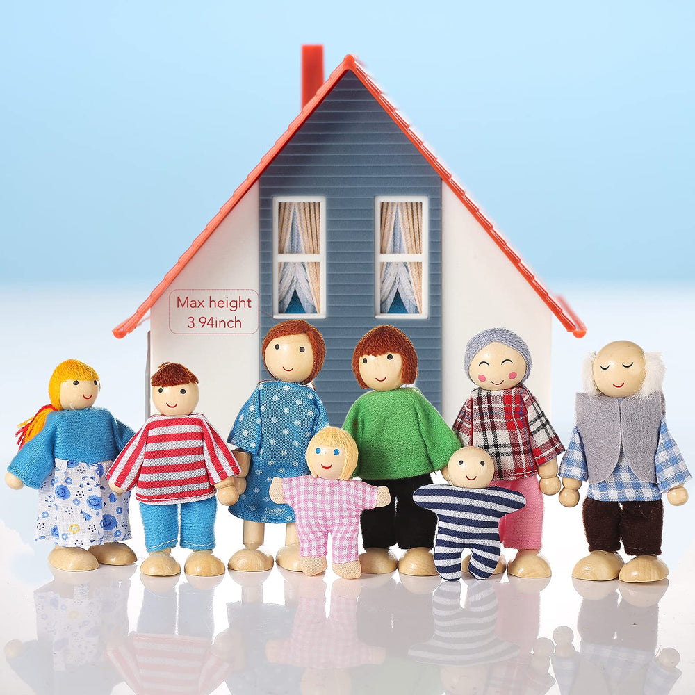 Jzszera realistic clothes dolls with cute hairstyles for pretend play.