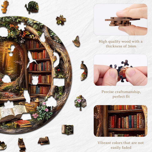 KAAYEE 3D vision puzzle unfolds into lifelike scene, ideal for mindful evenings.