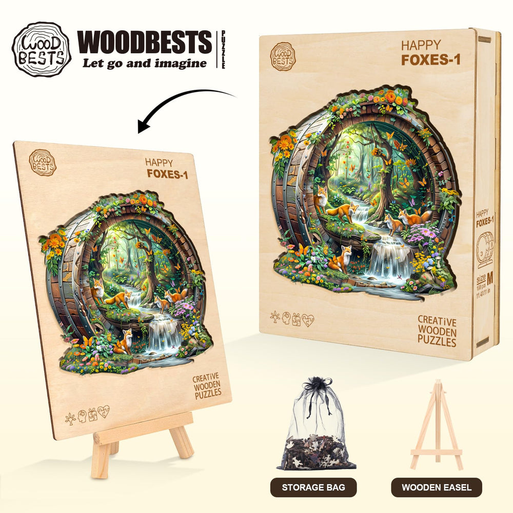 KAAYEE animal shape puzzle showcases unique silhouette for eye-catching display.
