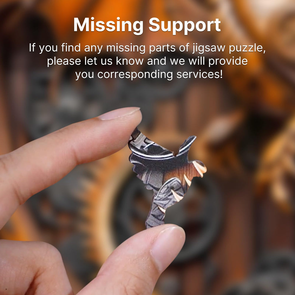 KAAYEE dragon puzzle gear details invite appreciation of craftsmanship and design.