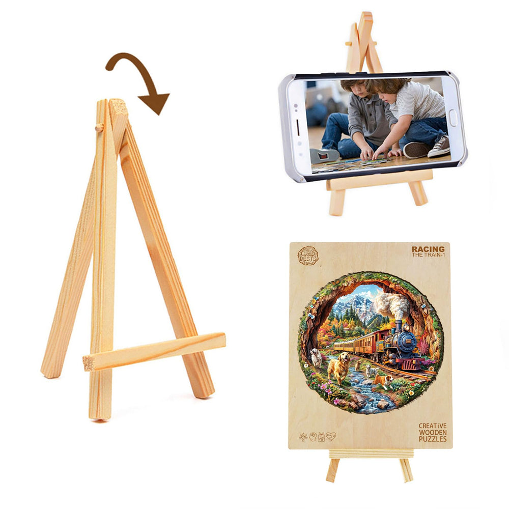 KAAYEE home-decor puzzle doubles as a decorative focal point